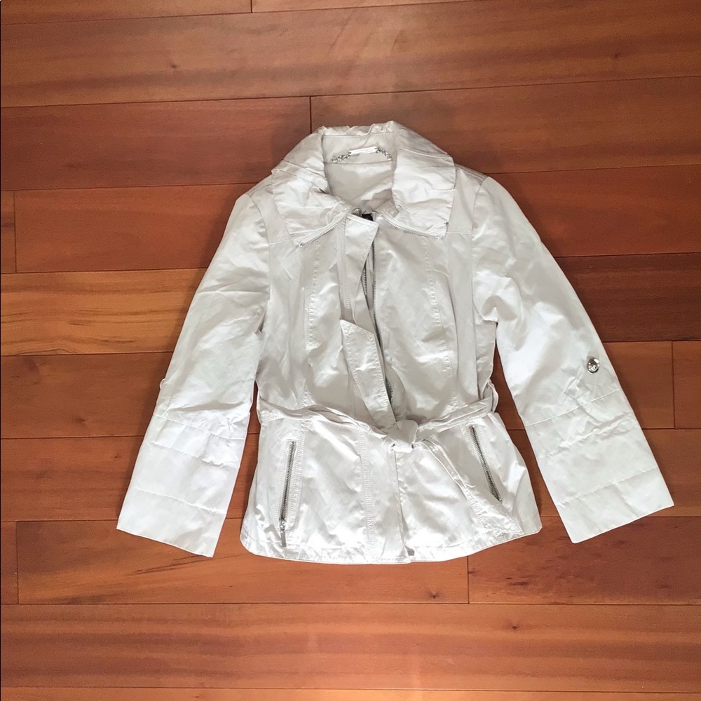 Women zipper coat White House black market